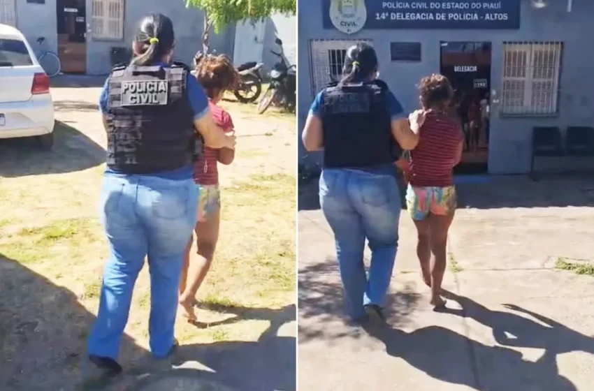  Mulher é presa por incendiar casa do ex-companheiro em Altos (PI)