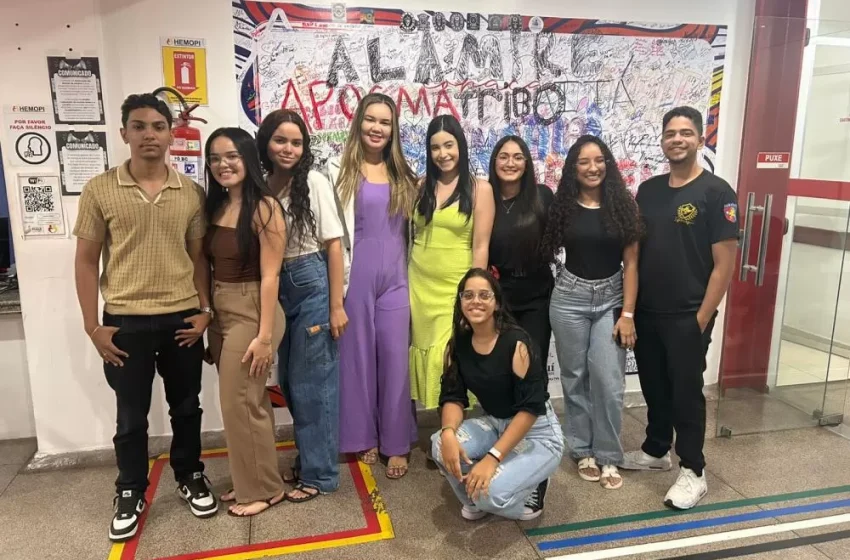 Campanha incentiva doação de sangue de acadêmicos da UNINASSAU