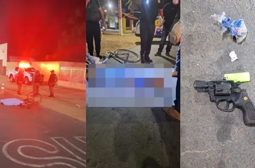  Ciclista é encontrado morto com marcas de tiros em avenida no Litoral do Piauí