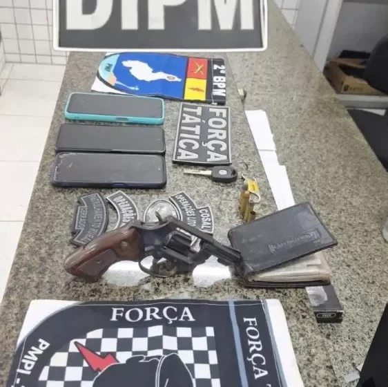 Força Tática prende grupo armado em estrada que liga Ilha Grande a Parnaíba