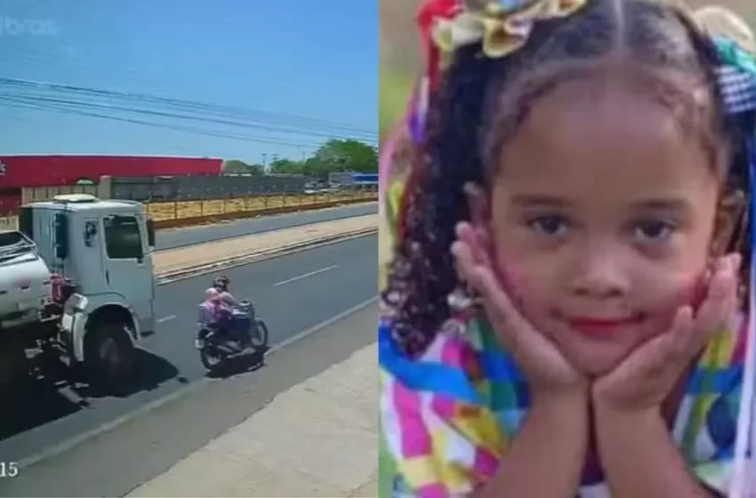  Motorista de caminhão-pipa que colidiu com moto e matou criança de quatro anos se apresenta à polícia