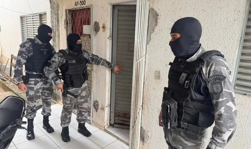  Polícia Militar faz operação na zona sul de Teresina em opressão ao crime