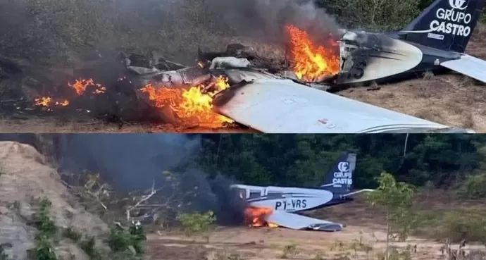  Avião que caiu em Paço do Lumiar transportava vereador de São Luís, esposa e amigos; não houve mortes