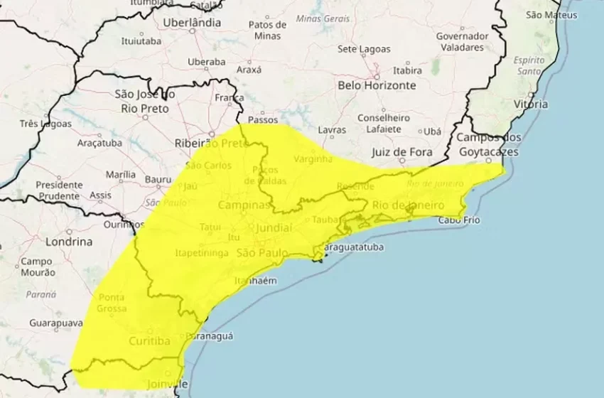  Frio continua nesta quinta-feira no Centro-Sul do país e Calor segue no norte-nordeste