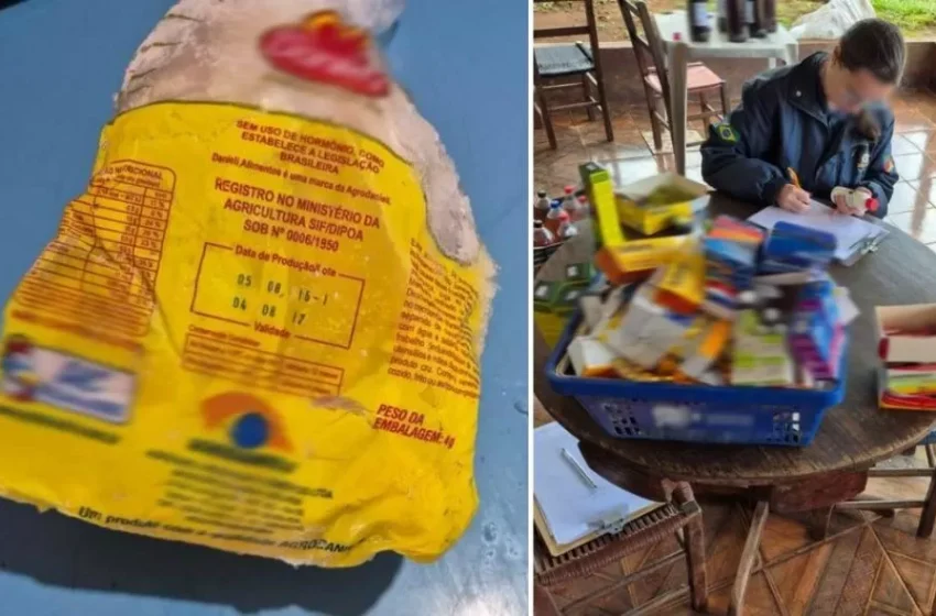  Ministério Público apreende frango vencido há 8 anos e toneladas de produtos irregulares no RS