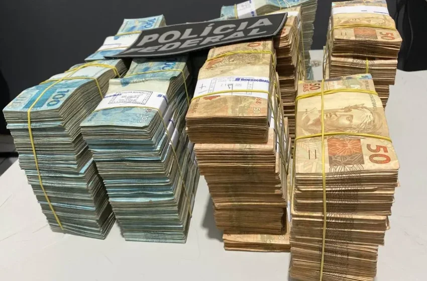 PF prende dupla com R$ 700 mil em espécie por suspeita de lavagem de dinheiro no Maranhão