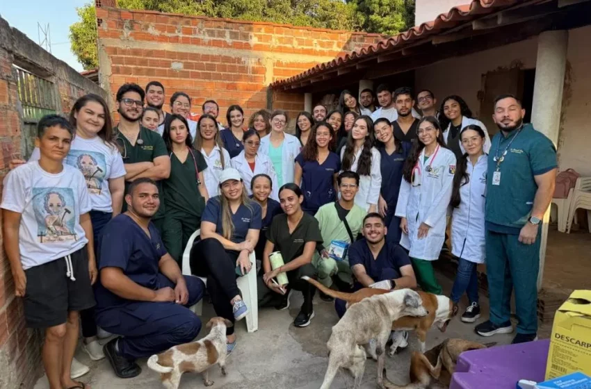  UNINASSAU Teresina promove o Med Vet Day no Abrigo São Lázaro