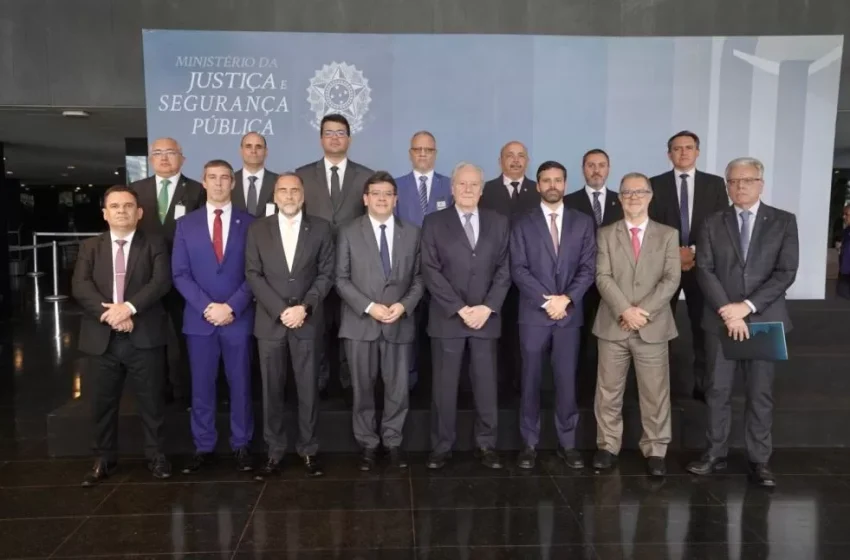  Governadores do Nordeste reforçam união no combate ao crime organizado em reunião com Lewandowski