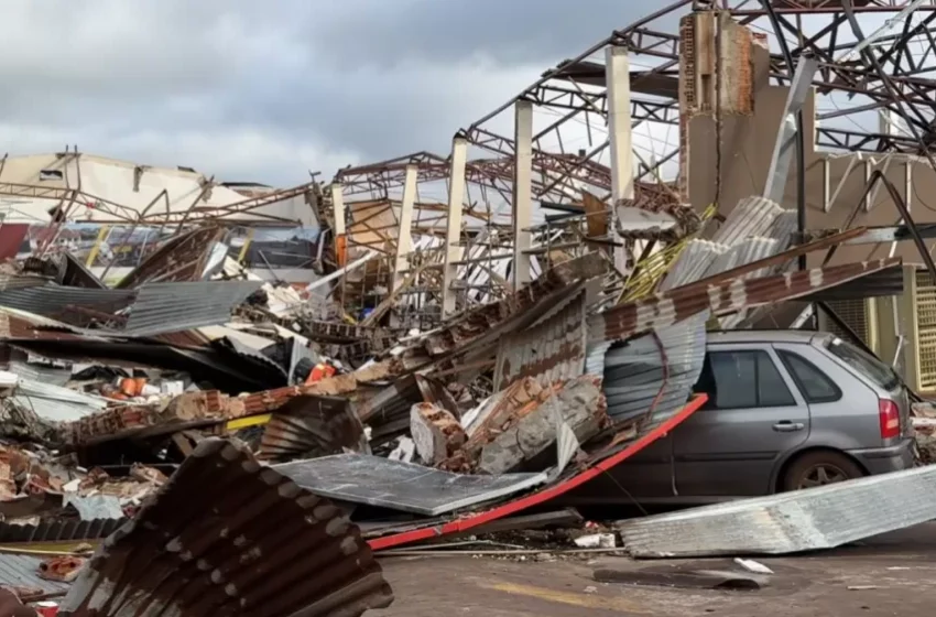  Governo Federal envia R$ 25 milhões e Força Nacional do SUS para Rio Bonito do Iguaçu (PR) após tornado