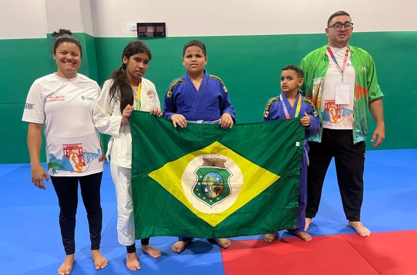  Atletas cearenses conquistam mais nove medalhas nas Paralimpíadas Escolares