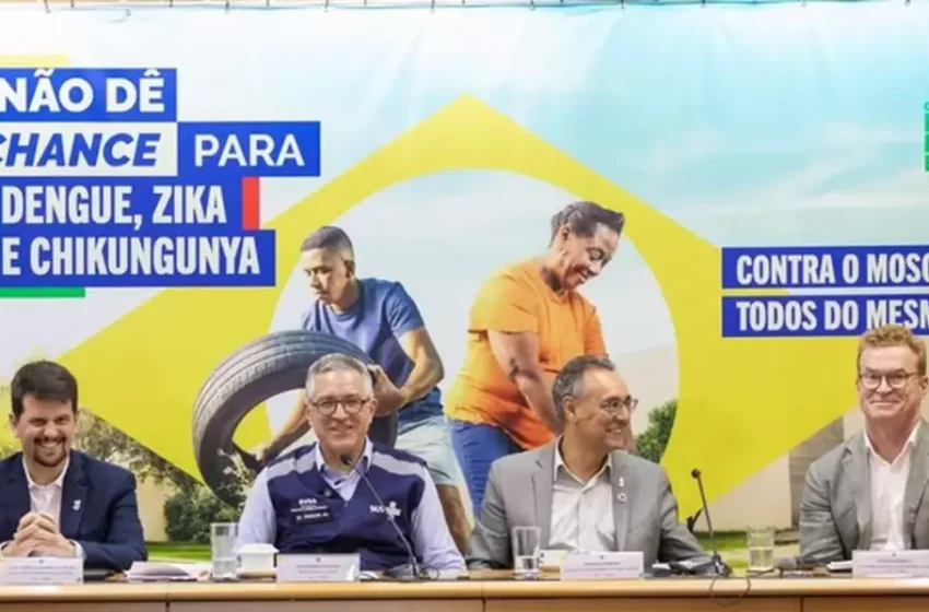  Ministério da Saúde realiza “Dia D” contra a dengue no próximo sábado