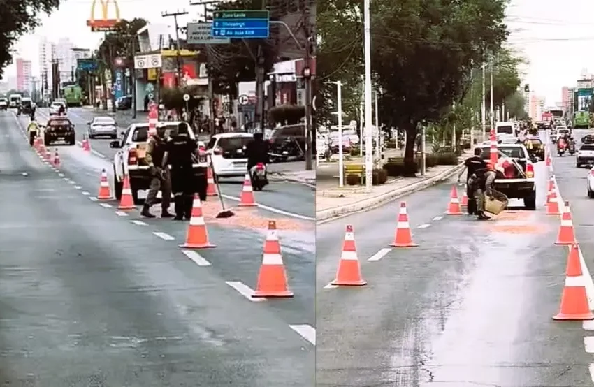  Avenida Frei Serafim é interditada em Teresina
