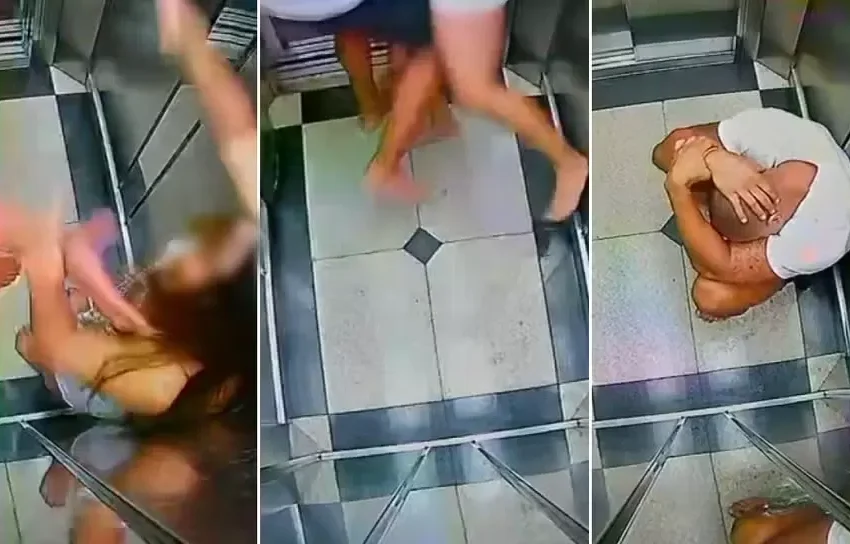  Suspeito de jogar mulher do 10º andar de prédio em São Paulo chorou no velório dela, no Ceará