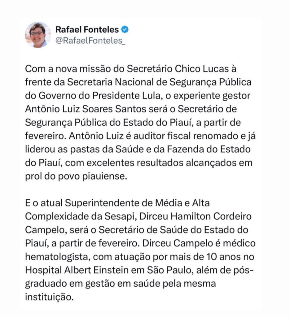 Foto: Reprodução/Secom Piauí