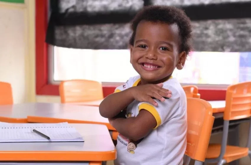  SEMEC divulga calendário de matrículas para crianças de 2 e 3 anos