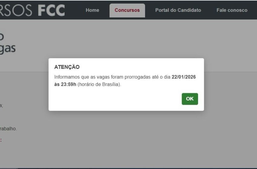  Sesapi alerta sobre site falso que divulga prorrogação indevida de inscrições do concurso do órgão