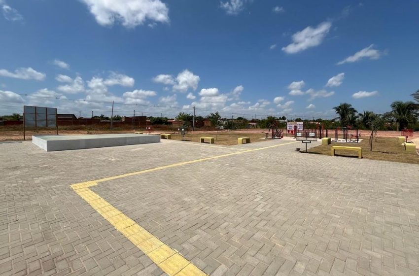  Idepi investe na revitalização de praças e fortalece o desenvolvimento urbano no interior do Piauí
