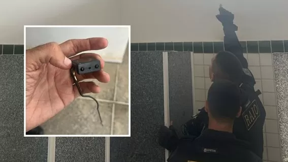  Polícia apreende microcâmera em banheiro feminino de rodoviária no Ceará