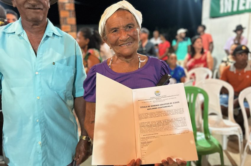 Comunidade Quilombola Custaneira/Tronco, em Paquetá, recebe título coletivo de terra