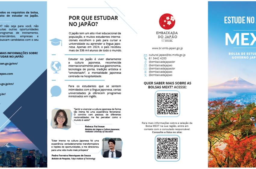  Consulado do Japão promove palestra na Uespi sobre oportunidades de bolsas de estudos em universidades japonesas