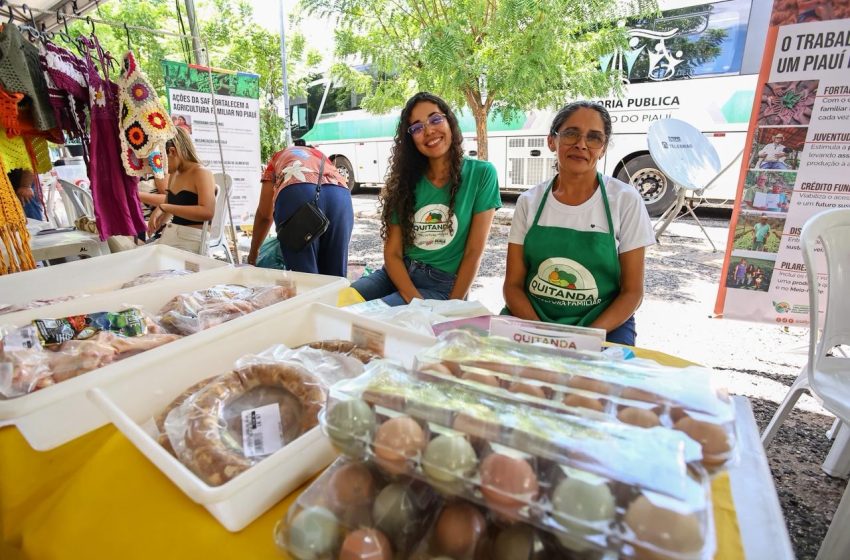  Quitanda da Agricultura Familiar movimenta público durante o Governo na Rua