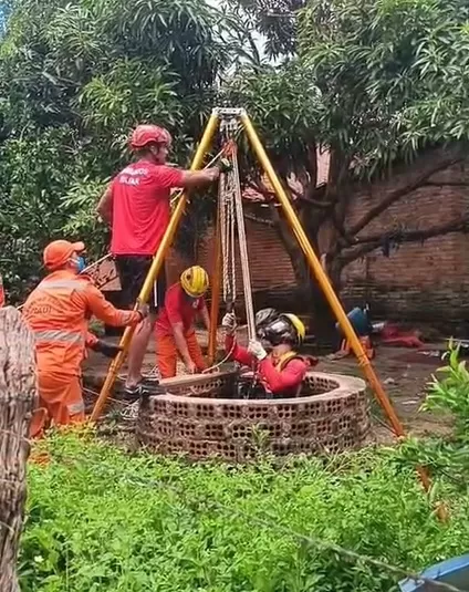  Corpo é encontrado dentro de poço no bairro São Cristóvão, em Barras