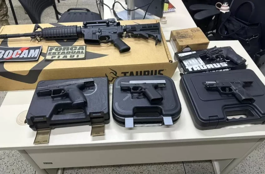  Operação “Desarme”cumpre 64 mandados contra posse irregular de armas de fogo em Teresina