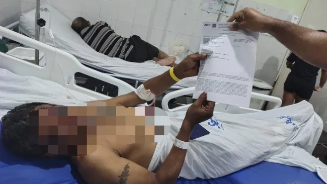  Suspeito com mandados em aberto é preso em hospital após agressões em Parnaíba