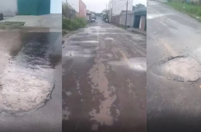  Moradores cobram Águas do Piauí por baixa pressão em residências e vazamentos na Rua Antônio Freire