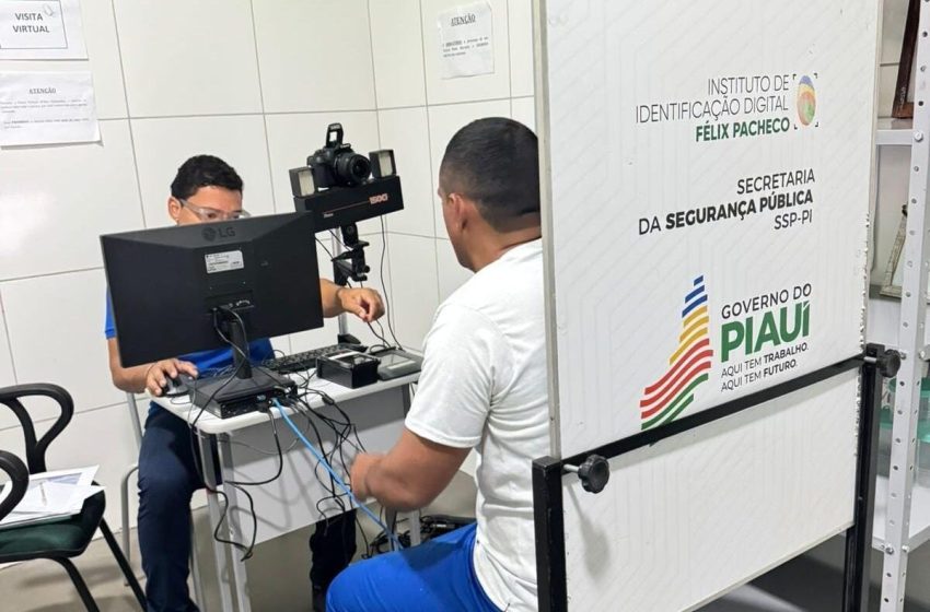  Governo do Piauí já garantiu a emissão de 296 Carteiras de Identidade Nacional a pessoas privadas de liberdade em 2026