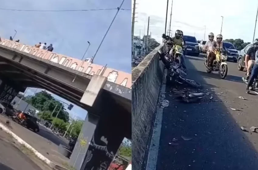  Jovem morre após cair de viaduto em Teresina