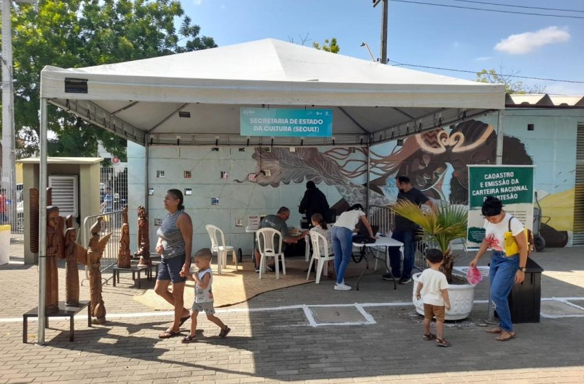  Secult leva serviços e exposição de artesanato piauiense ao bairro Vale Quem Tem em Teresina neste sábado (11)