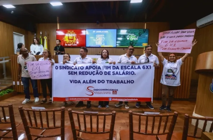  Câmara de São Luís sedia audiência pública federal sobre o fim da escala 6×1