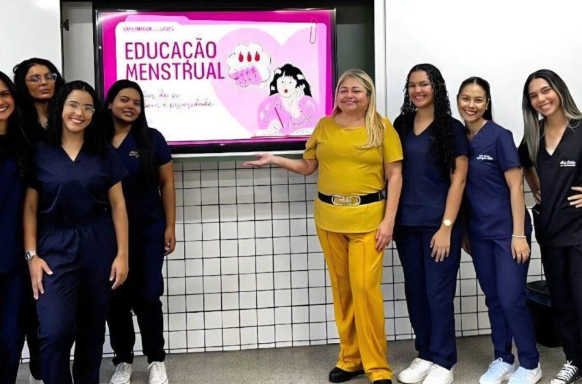  Alunos de Enfermagem da Uespi levam orientações de saúde a escolas públicas de Teresina