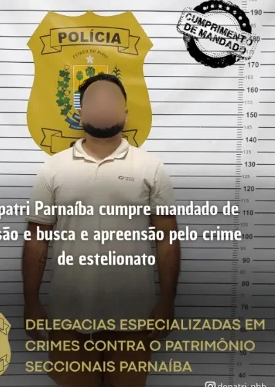  Polícia Civil prende suspeito de estelionato durante operação em Parnaíba