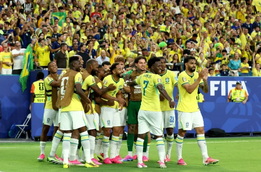  Pelo Grupo C, Brasil dá um show com a estrela de Vini Jr. e Marrocos também se garante no mata-mata