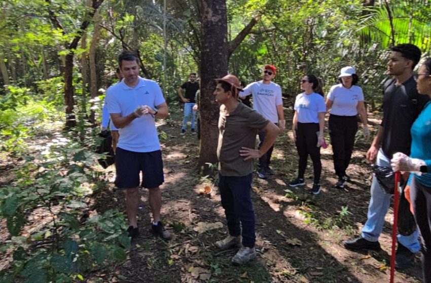  Semana do Meio Ambiente: mutirão da Semarh retira 70 kg de resíduos das margens do Rio Poti em Teresina