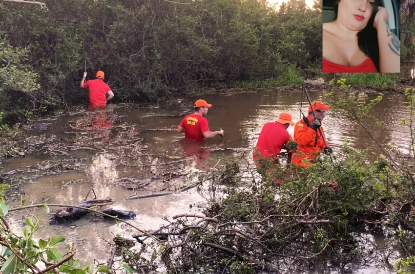  Bombeiros continuam buscas por mulher desaparecida após capotamento na PI-116