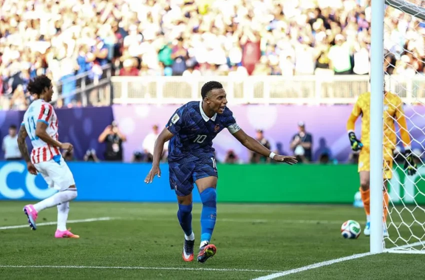  Na Filadélfia, França avança às quartas de final após duelo tenso contra o Paraguai